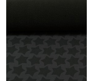 Softshell - Farbenmix Staaars schwarz