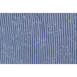 Jeans - Streifen used Look Sterne