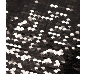 Wendepailletten - silber grau