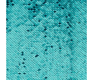 Wendepailletten - petrol braun