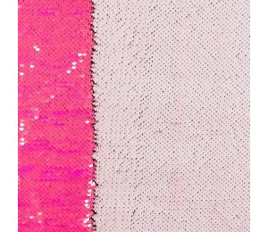 Wendepailletten - pink weiss