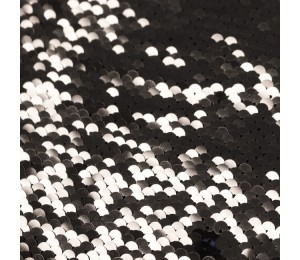 Wendepailletten - blau silber