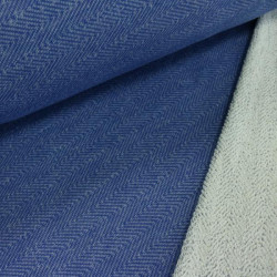 Sweat - Felix Fischgrät blau Tiefsee