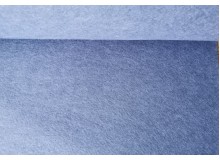 Filz 3 mm rauchblau