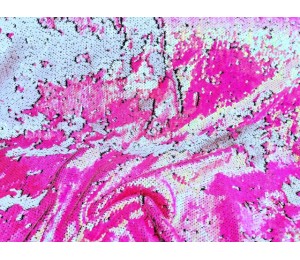 Wendepailletten - pink weiss