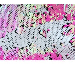 Wendepailletten - pink weiss