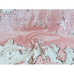 Wendepailletten - hellrosa weiss matt