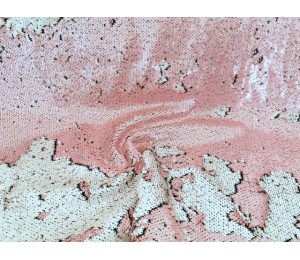 Wendepailletten - hellrosa weiss matt