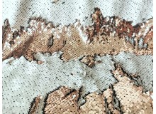 Wendepailletten - weiss altrosa