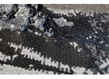 Wendepailletten - silber grau