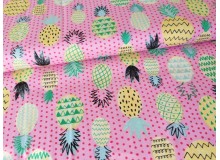 Baumwolle - Patchwork Summerlicious Ananas koralle
