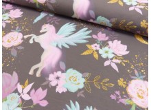 French Terry - Golden Unicorn