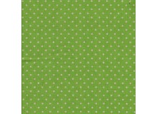 50cm Dekostoff Canvas Dots lime apfelgrün