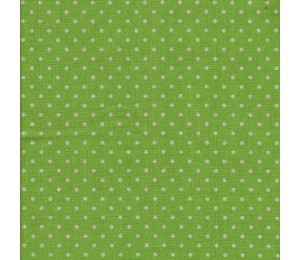 50cm Dekostoff Canvas Dots lime apfelgrün