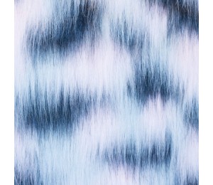 Fellstoff - Multicolor rosa schwarz weiß