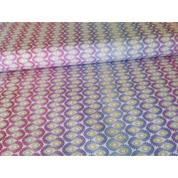 Baumwolle - Patchwork Enhanched Forest lila Farbverlauf