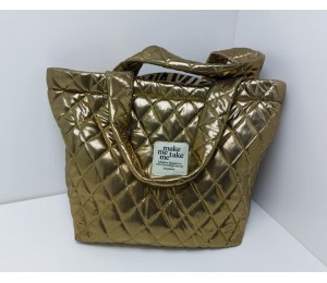 Stepper gesteppt gold schimmernd