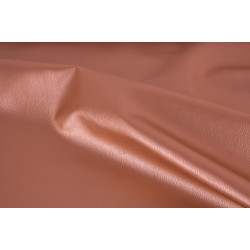 Kunstleder Rex metallisch glänzend kupfer