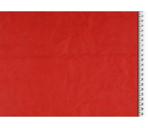 Kunstleder Crinkle rot