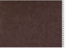 Kunstleder Crinkle dunkelbraun
