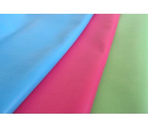 Kunstleder türkis - pink - lime