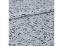 Reflexstoff Reflecting Print silber-schwarz