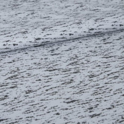 Reflexstoff Reflecting Print silber-schwarz