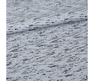 Reflexstoff Reflecting Print silber-schwarz