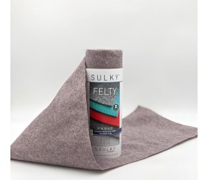 Filz SULKY® FELTY, waschbar, 25cm x 3m - pink marmoriert 