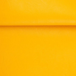 Kunstleder weich senf gelb