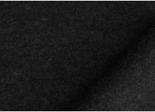 Filz 3 mm schwarz melange