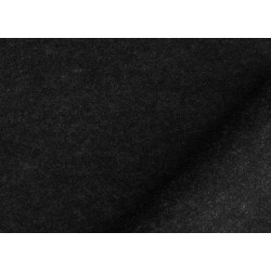 Filz 1.5 mm schwarz melange